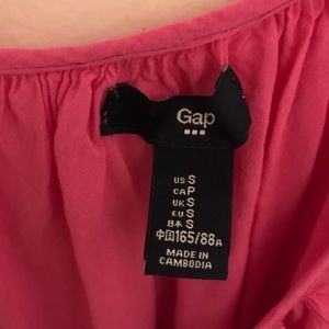 Hot pink spring shirt